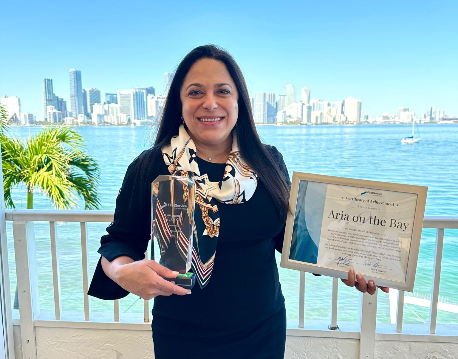 Aria on the Bay à Miami reçoit un prix Aria on the Bay à Miami reçoit un prix