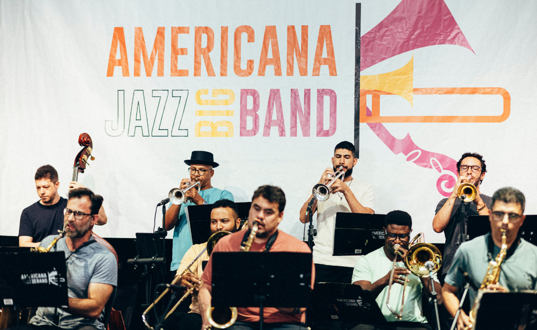 L’Americana Jazz Big Band célèbre la tradition du jazz vocal dans « Cheek to Cheek » aux côtés de Mila Barros